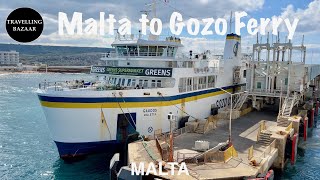 🌎 Malta to Gozo Ferry Journey | Gozo Channel Line