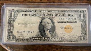 1935-a NA $1 silver certificate