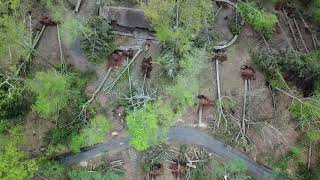 Connecticut Tornado of May 15, 2018 - aftermath drone footage