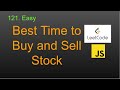 121  Best Time to Buy and Sell Stock LeetCode (Google Interview Question) JavaScript