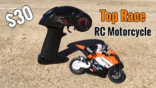 Top Race RC Motorcycle - Overview \u0026 Driving