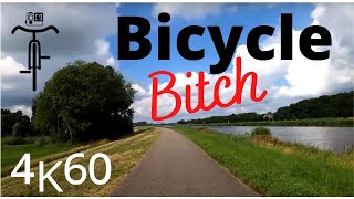 ⁴ᴷ⁶⁰Bicycle Cam, Doetinchem, de Huet, Laag Keppel, langs de Oude IJssel, Achterhoek, the Netherlands