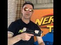 blizzard half dart blaster quick firing demo shorts nerf blasters