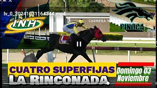 #Hipismo / #PinocaHipico. Cuatro Superfijos para Disparar el Domingo