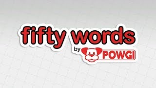 Fifty Words By POWGI (PS4/PSVITA/PSTV/Switch) Platinum Trophy Guide/Required Solutions