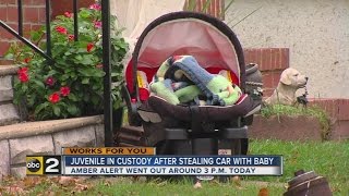 Baltimore police credit AMBER alert for baby's safe return