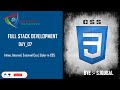 Inline, Internal, External Css | Selectors in Css | Day_07