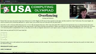 USACO Training – Overfencing