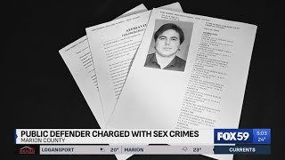 Marion County public defender charged with sex crimes involving underage girls