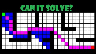 A* path finding python code created in pygame! (A star search)