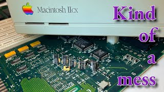 Can I get the eBay find Macintosh IIcx working? (the start up circuit is a mess)