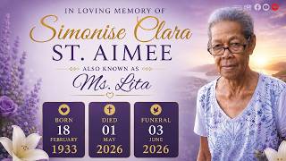 Simonise Clara St. Aimee | Funeral | 03.06.2026