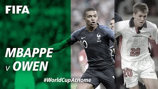 #WorldCupAtHome | Mbappe v Owen | World Cup Highlights