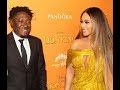 Ghanaian Producer Guiltybeatz with Beyoncé, other African musicians at Lion King premiere in UK