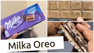 Milka Oreo | Alpine Milk | Chocolate Review Malayalam #shorts