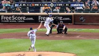 2011/08/06 Mets' four homers