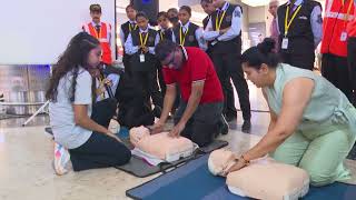 Veruschka Efficiently Trained 1000+ Security \u0026 Staff Personnel at Mantri Mall, Bangalore