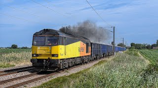 GBRF 60096 Clags out of Watlington 6M89 20/07/24