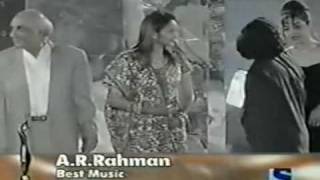 A R Rahman at Filmfare Awards '98 - Best Music (Dil Se)