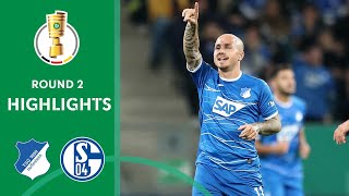 Dominated Hoffenheim is too strong! | TSG Hoffenheim vs. Schalke 04 5-1 | Highlights | DFB-Pokal