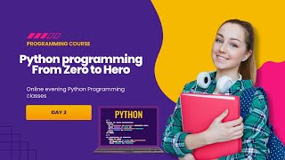 Python programming for beginners day 2 | Data Types | Live Training