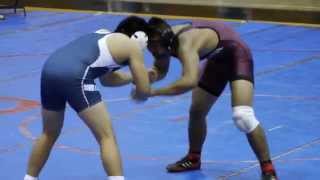 16 Wrestling Boys - Farrington vs Moanalua  2-7-15