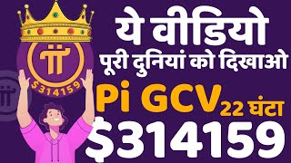 PI GCV $314159 on Open Mainnet 👑 PI is going to be the king of the world by Expert Mansingh Expert