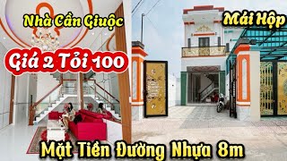 ✅✅ Nhà Cần Giuộc - Mặt Tiền Mai Hộp Huỳnh Thị Luông - Giá 2 Tỏi 100 Củ Khoai