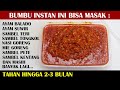 RESEP BUMBU INSTAN BALADO TAHAN 3 BULAN - TANPA PENGAWET