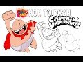 How To Draw Captain Underpants