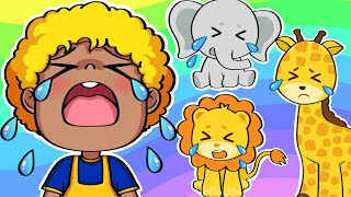 Who Is Crying? | Nursery Rhymes \u0026 Kids Songs | Dolly Molly Cartoons