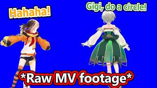 Cecilia Shows Raw Footage Losing her Mind when Gigi Can't do a Circle...