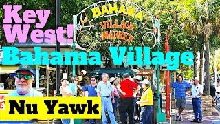 🟡 Key West! Come Walk With Me Through Bahama Village Market. Restaurants \u0026 Shops! #KeyWest #NuYawk