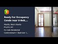 Ready For Occupancy Condo near U-Belt, Grand Residences Espana 2