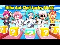 YUMMIE CHO LÀNG HIHA AUT CHƠI THỬ LUCKY BLOCK TRONG MINECRAFT*HIHA AUT LUCKY BLOCK 🤣🤩