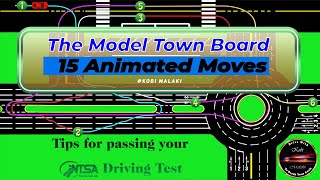 15 ANIMATED MOVES   MODEL TOWN BOARD