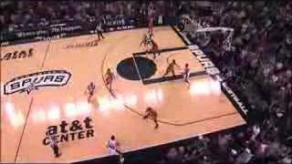 Tim Duncan clutch 3ptr in OT - Spurs 117 Suns 115 2OT (HD)