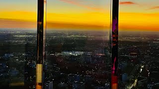 Sky tower Wrocław. Вроцлав вежа на Скай тавері.