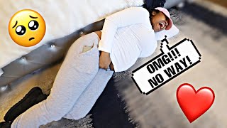 WE WENT BACK TO CHECK ON THE HOUSE & MY PREGNANT FIANCE FELL OUT...