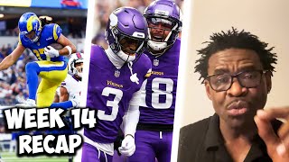 Michael Irvin Recaps NFL Week 14: Rams Beat Bills, Vikings Receivers Overpower Falcons