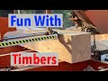 Milling Timbers is Simple on My Woodmizer LT15 Sawmill