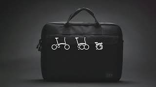 Brompton: Metro City Bag Medium in Black