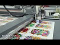 RUK MTC automatic cutting machine showroom cutting sample foam board cutting