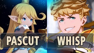 GBVSR:🔥Pascut (Charlotta) Vs Whisp (Vane)🔥| High Level Gameplay.