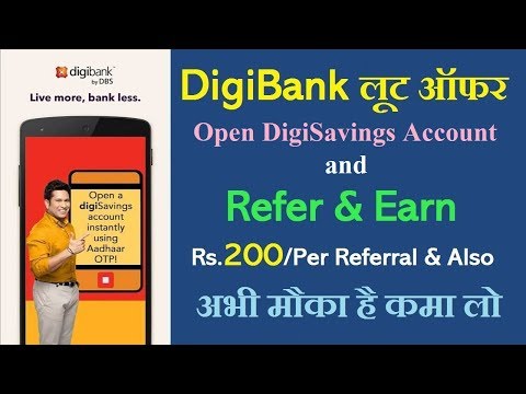 Digibank | Refer & Earn ₹200 per Referral and also get ₹500 with Debit Card Digibank | Refer & Earn ₹200 per Referral and also get ₹500 with Debit Card
