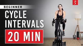 20-Minute Beginner Cycle Intervals Workout with Sunny Trainer Dana Simonelli