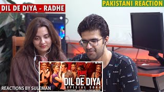 Pakistani Couple Reacts To Dil De Diya - Radhe |Salman Khan, Jacqueline Fernandez |Himesh Reshammiya