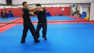 Grappling practice for self defense