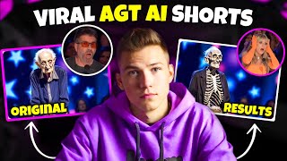 How I Make Viral America's Got Talent Shorts Using Ai