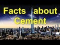 Facts and Figure about Cement